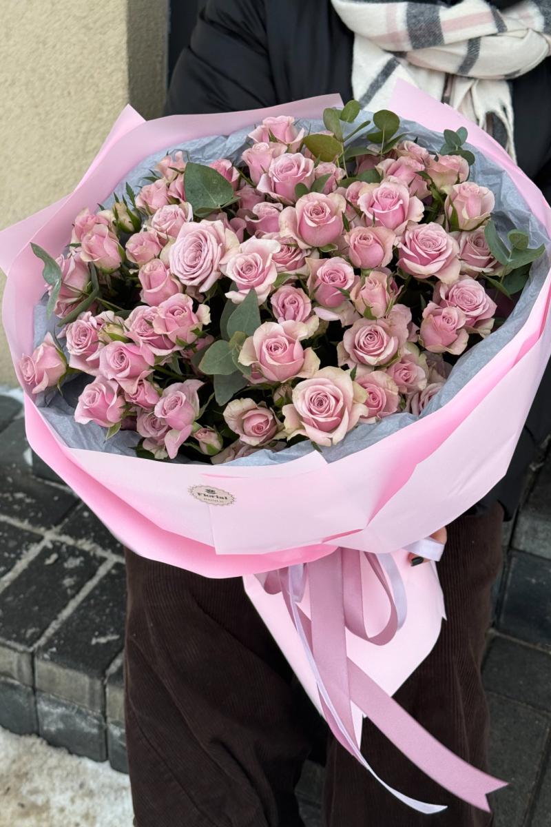 Puokštė "Rožinė Romantika"